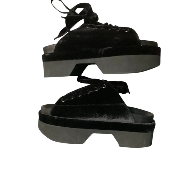 Simone Rocha Black Platform Sandals - Picture 8 of 9